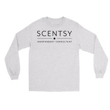 Load image into Gallery viewer, Black Scentsy logo Long Sleeve Shirts
