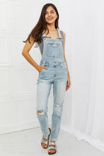 Load image into Gallery viewer, Judy Blue Melina Full Size Distressed Straight Leg Overalls
