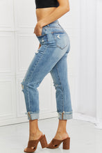 Load image into Gallery viewer, RISEN Full Size Leilani Distressed Straight Leg Jeans
