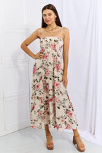 Load image into Gallery viewer, OneTheLand Hold Me Tight Sleevless Floral Maxi Dress in Pink
