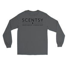 Load image into Gallery viewer, Black Scentsy logo Long Sleeve Shirts
