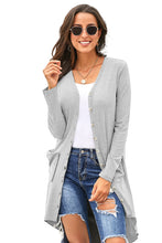 Load image into Gallery viewer, V-Neck Long Sleeve Cardigan with Pocket
