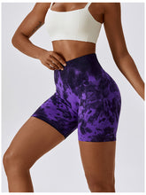 Load image into Gallery viewer, Tie Dye Wide Waistband Sports Shorts
