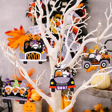 Load image into Gallery viewer, 4-Piece Halloween Element Car-Shape Hanging Widgets
