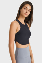 Load image into Gallery viewer, Racerback Hem Detail Sports Bra
