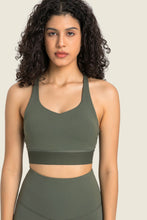 Load image into Gallery viewer, Feel Like Skin Racerback Halter Neck Sports Bra
