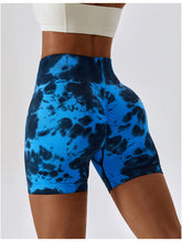 Load image into Gallery viewer, Tie Dye Wide Waistband Sports Shorts
