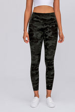 Load image into Gallery viewer, Wide Seamless Band Waist Sports Leggings
