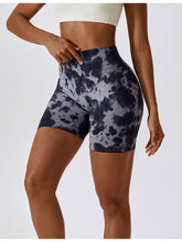 Load image into Gallery viewer, Tie Dye Wide Waistband Sports Shorts
