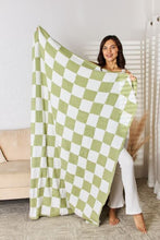 Load image into Gallery viewer, Cuddley Checkered Decorative Throw Blanket
