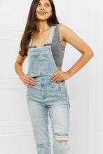 Load image into Gallery viewer, Judy Blue Melina Full Size Distressed Straight Leg Overalls
