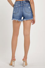 Load image into Gallery viewer, RISEN High Waist Ripped Denim Shorts
