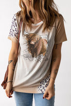 Load image into Gallery viewer, Bull Graphic Short Sleeve T-Shirt
