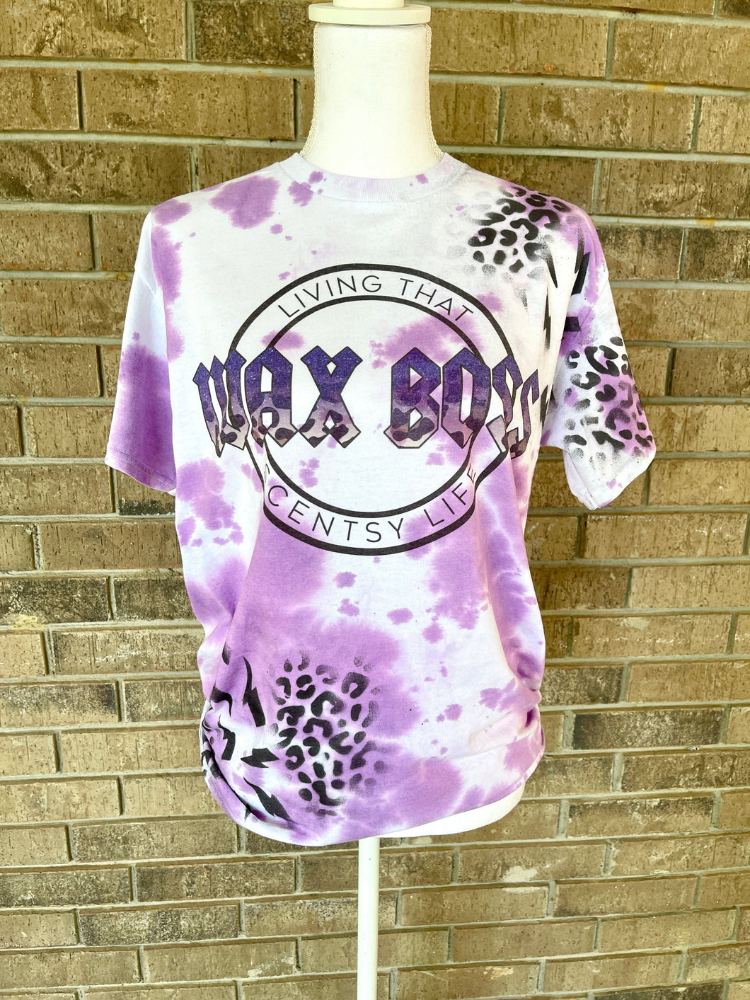 wax boss purple dyed