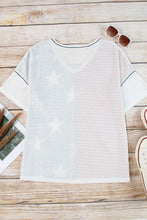 Load image into Gallery viewer, Star and Stripe V-Neck Top

