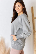 Load image into Gallery viewer, Zenana French Terry Long Sleeve Sweatshirt
