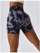 Load image into Gallery viewer, Tie Dye Wide Waistband Sports Shorts
