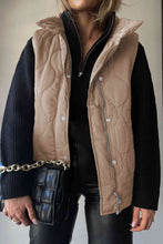 Load image into Gallery viewer, Collared Neck Vest with Pockets
