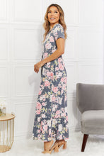 Load image into Gallery viewer, BOMBOM In Bloom Floral Tiered Maxi Dress
