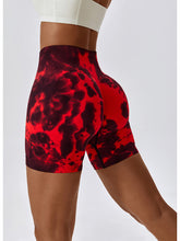 Load image into Gallery viewer, Tie Dye Wide Waistband Sports Shorts
