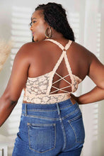 Load image into Gallery viewer, JadyK Juliette Full Size Crisscross Lace Bralette
