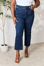 Load image into Gallery viewer, BAYEAS Full Size Raw Hem Straight Jeans
