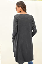 Load image into Gallery viewer, V-Neck Long Sleeve Cardigan with Pocket
