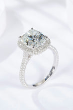 Load image into Gallery viewer, 6 Carat Moissanite Halo Ring
