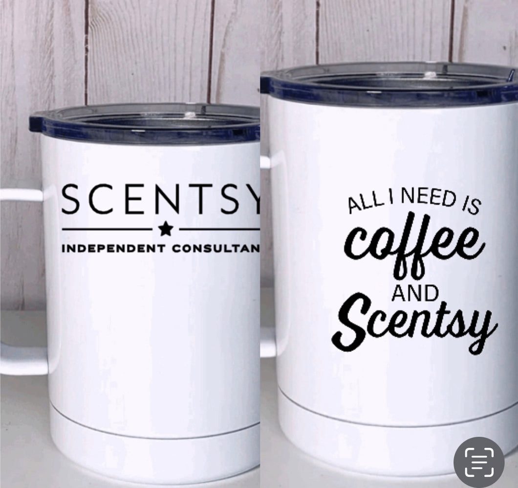 All I need is coffee and Scentsy