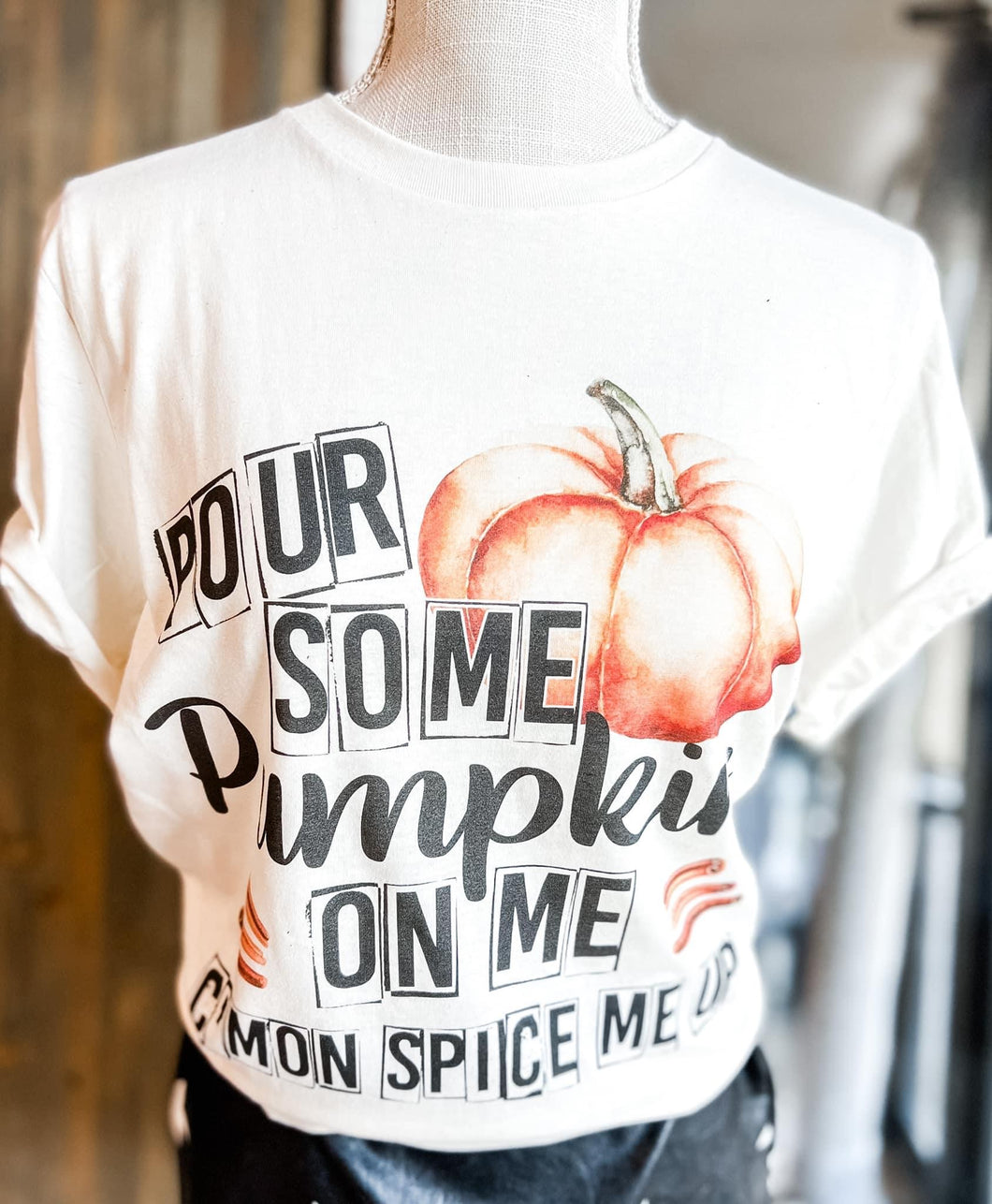 Pour some pumpkin on me