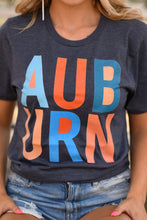 Load image into Gallery viewer, Auburn ColorBlock Tee
