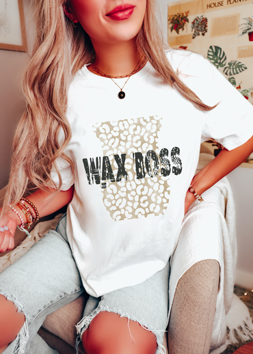 Wax boss grunge leopard