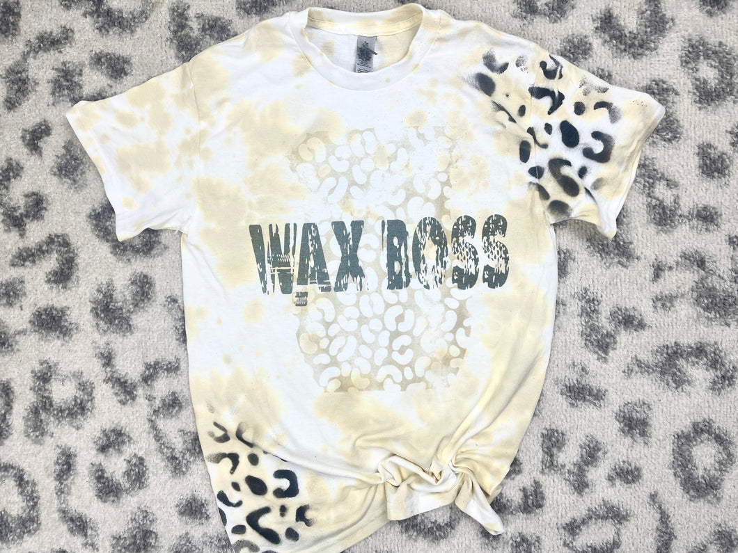 Gold wax boss