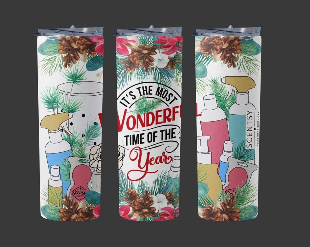 wonderful time of the year tumbler