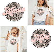 Load image into Gallery viewer, Mama/mini light pink leopard
