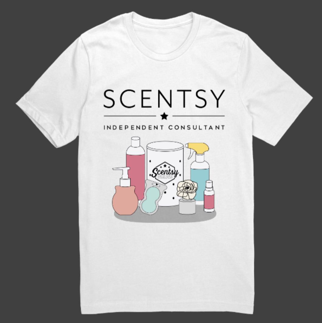 Scentsy products tee