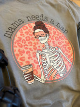Load image into Gallery viewer, Mama Needs A Nap Graphic Tee - RTS
