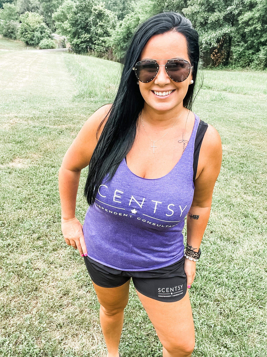 Scentsy logo tank