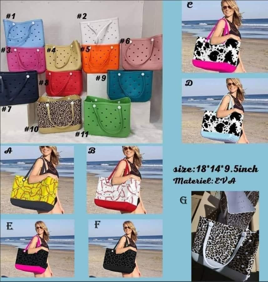 Beach bag presale 6-8 week TAT